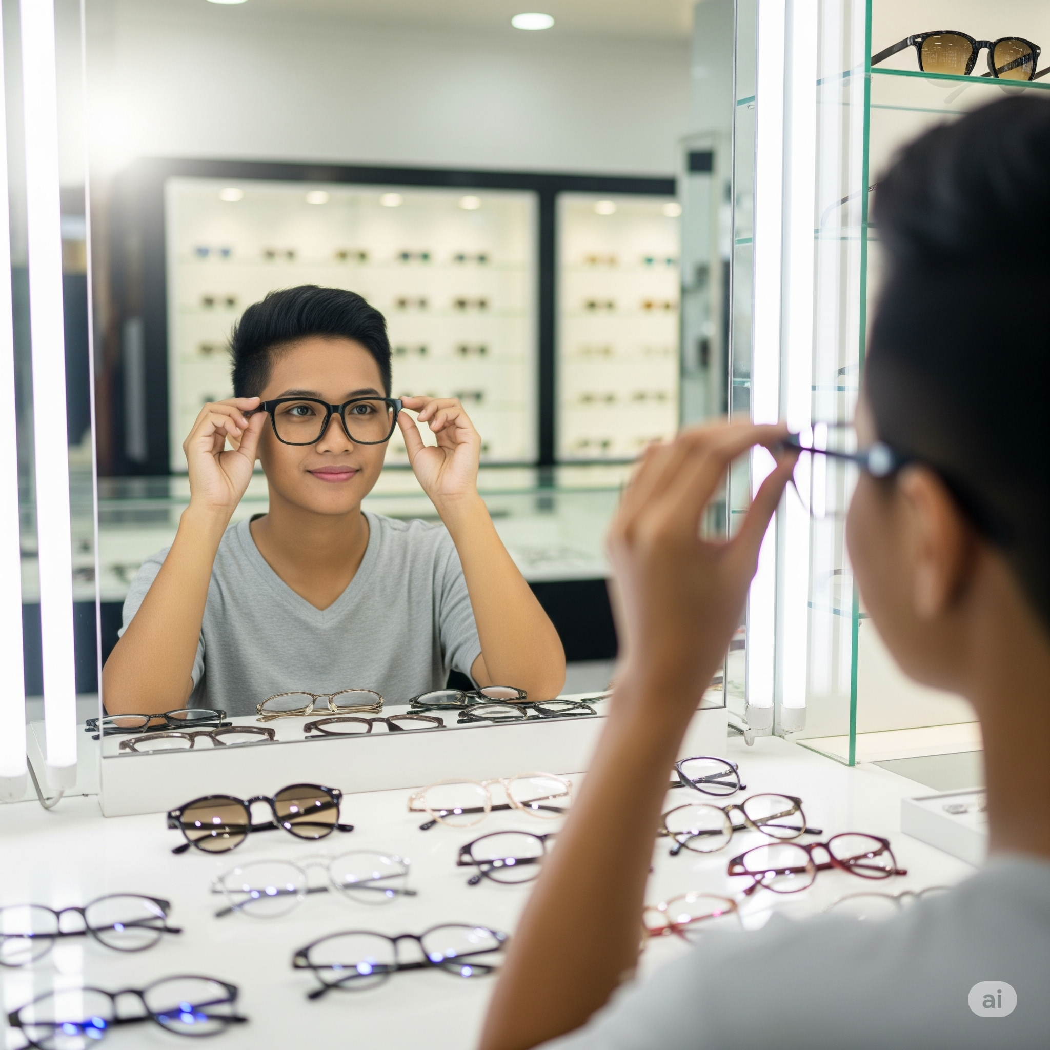 TRIK JITU ! Pilih frame kacamata untuk minus tinggi, biar tampil percaya diri !